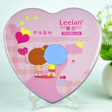 Fancy Heart Shape Chocolate Tin Box Heart Shape Chocolate Packaging Box